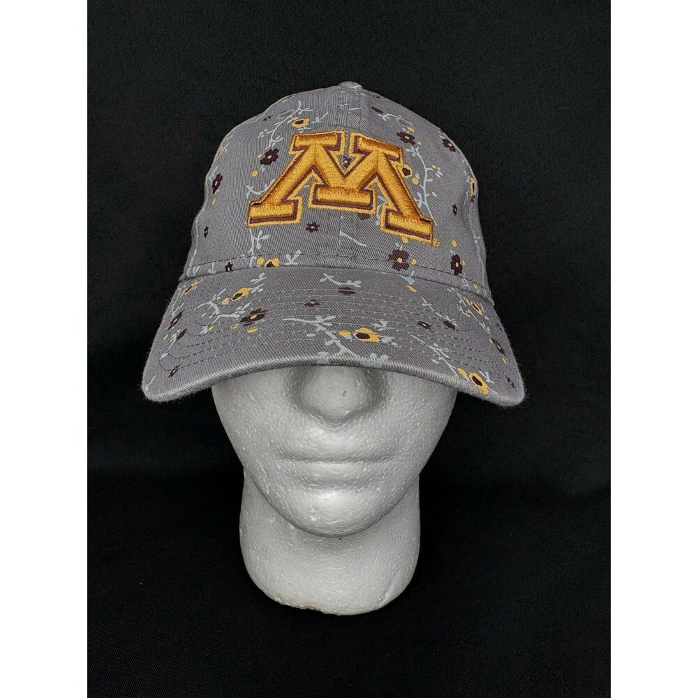 Minnesota Gophers Hat Adjustable Gray womans bouquet flowers 9TWENTY NEW ERA - Picture 2 of 7